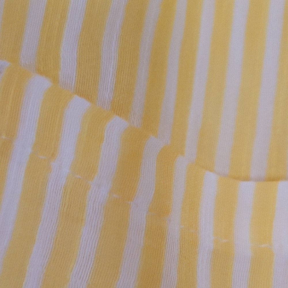 Zac & Rachel Yellow and White Ombre Button Down Shirt - Picture 5 of 10